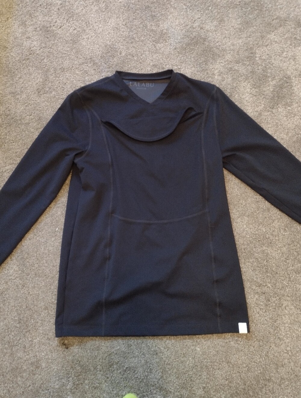 Lalabu Men's Long-Sleeve Black